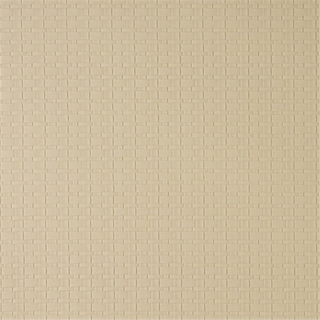Designer Fabrics 54 in. Wide Cream- Thin Basket Woven Upholstery Faux Leather G687